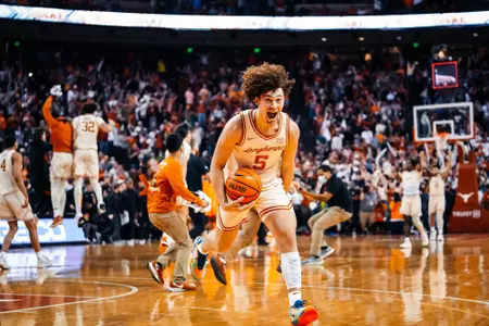 Devin Askew on-court celebration post-Tennessee