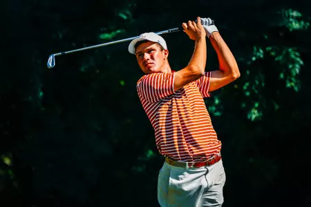 Texas menâ??s golf in the Ben Hogan Collegiate Invitational Golf Tournament in Fort Worth, Texas on October 3, 2022. (Photo by Michael Clements/Ellman Photography)