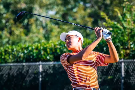Texas menâ??s golf in the Ben Hogan Collegiate Invitational Golf Tournament in Fort Worth, Texas on October 3, 2022. (Photo by Michael Clements/Ellman Photography)
