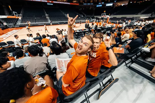 students in Corral - Moody open practice fall 2022
