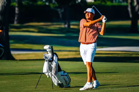 Texas menâ??s golf in the Ben Hogan Collegiate Invitational Golf Tournament in Fort Worth, Texas on October 3, 2022. (Photo by Michael Clements/Ellman Photography)