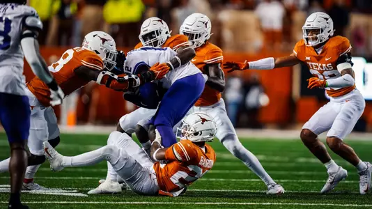Texas Football Defense TCU