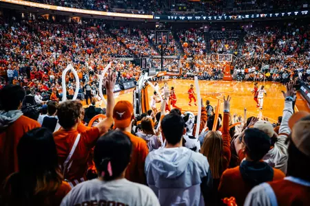 Texas fans in student section