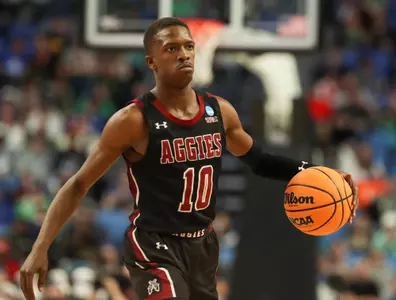 Sir'Jabari Rice action from New Mexico State