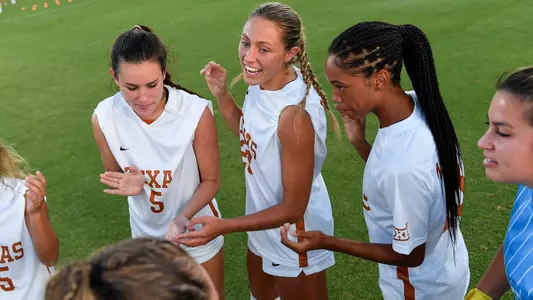 Texas vs TCU soccer game in Fort Worth, Texas on September 22, 2022. (Photo by Michael Clements/Ellman Photography)