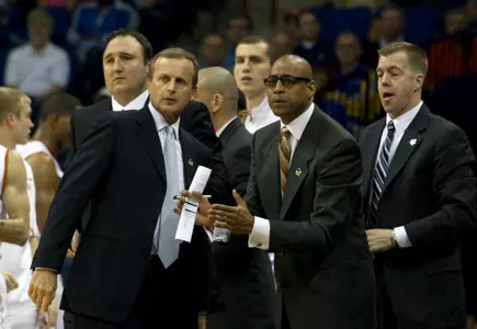 Rick Barnes and Rodney Terry
