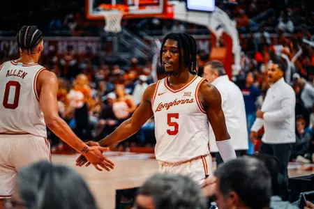 Marcus Carr during Monday's win over Baylor