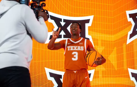 Max Abmas - big 12 media day 2023 posed
