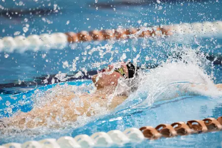 Luke Hobson 100 back vs TCU