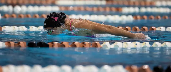 Women's Swim vs TCU