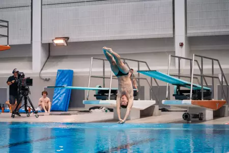 Nick Harris wins 1-meter at Texas Diving Invitational