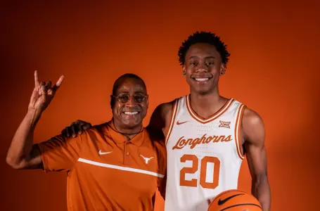 Coach Terry with Tre Johnson