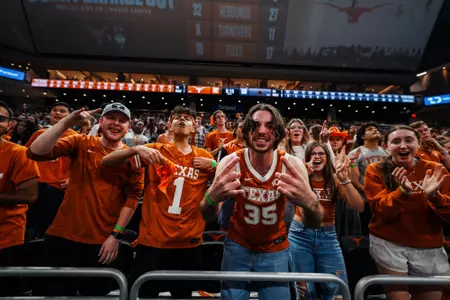 The Corral student section for mbb