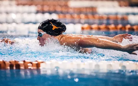 Olivia Bray 100 fly Big 12 record