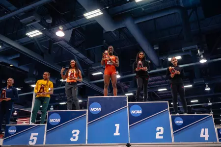 Alfred 60m/200m NCAA Champion
