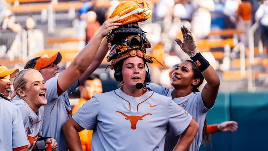 Mac Morgan following the win over KU