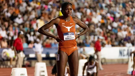 Rhasidat Adeleke during day four of the NCAA Outdoor Championships