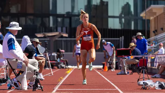 Kristine Blazevica during day four of the NCAA Outdoor Championships