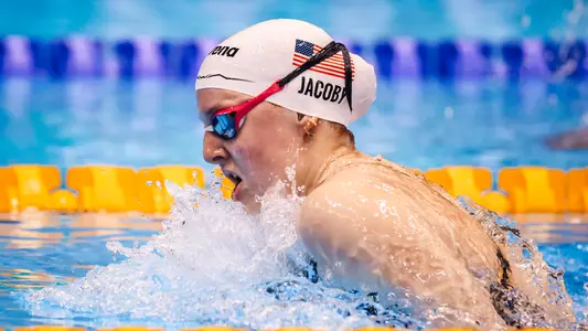 Lydia Jacoby 2023 World Aquatics Championships 4x1 MR