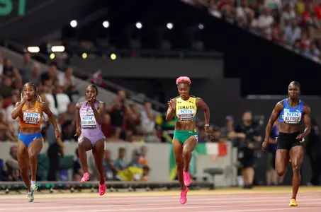 Julien Alfred 100m Semis at World Championships