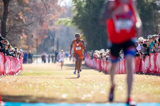 FAYETTEVILLE, AR - NOVEMBER 15: Regional NCAA Cross Country Championships on November 15, 2019 in Fayetteville, Arkansas.