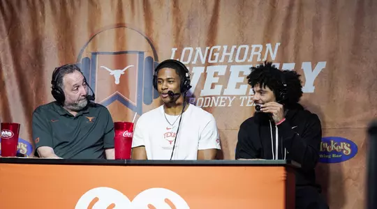 Jayson Kent and Jordan Pope with Craig Way - Longhorn Weekly