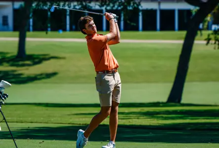 Texas Men’s Golf competes in the Ben Hogan Collegiate Invitational at Colonial Country Club in Fort Worth, Texas on October 1, 2024. (Photo by Michael Clements/Ellman Photography)