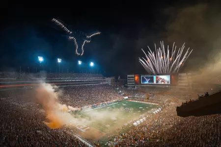 Football game atmosphere vs. UTSA (2024)