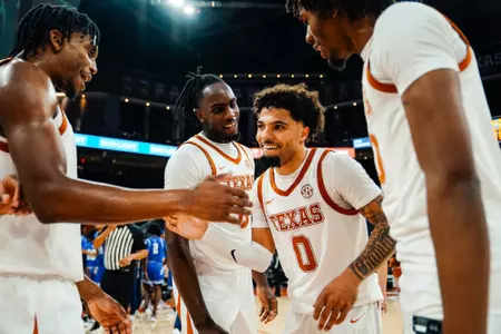 Jordan Pope celebrating with teammates