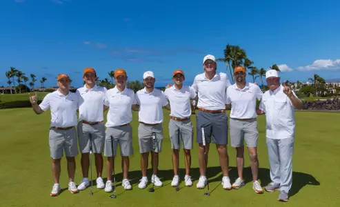 m golf team - after round 1 in Hawaii (Amer Ari)