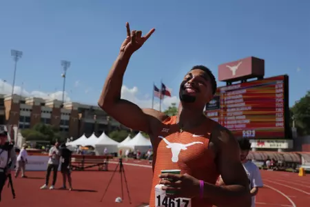 Leo Neugebauer, 2024 Texas Relays Decathlon Champion