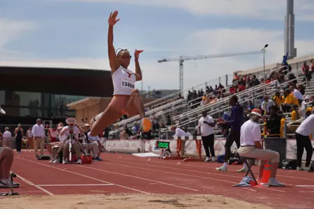 Aaliyah Foster Long Jump Texas Relays Champion