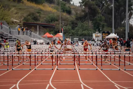 Akala Garrett 100m hurdles Mt. SAC Relays