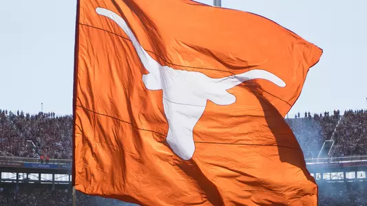 Football Longhorn flag