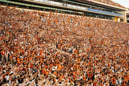 2023 FB vs. Rice crowd photo