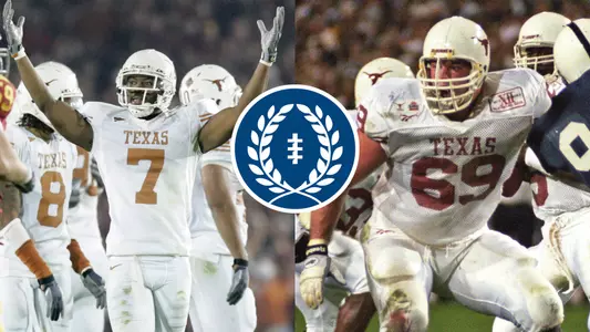 Michael Huff and Dan Neil NFF Hall of Fame