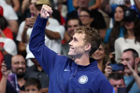 Carson Foster - 400 IM bronze at 2024 Paris Olympics (courtesy Quinn Rooney, Getty Images)