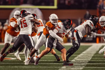 Anthony Hill Jr. makes tackle vs. Texas Tech in 2023
