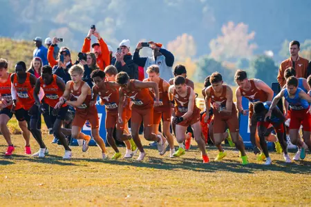Texas men at 2025 Cross Country Championships