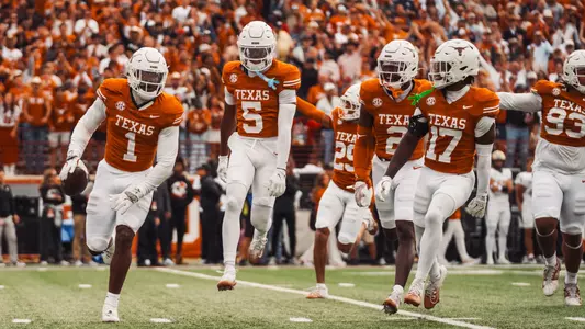 Defense celebration vs. Vanderbilt 2025