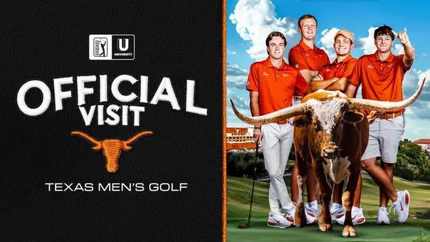 PGA TOUR U "official visit" graphic