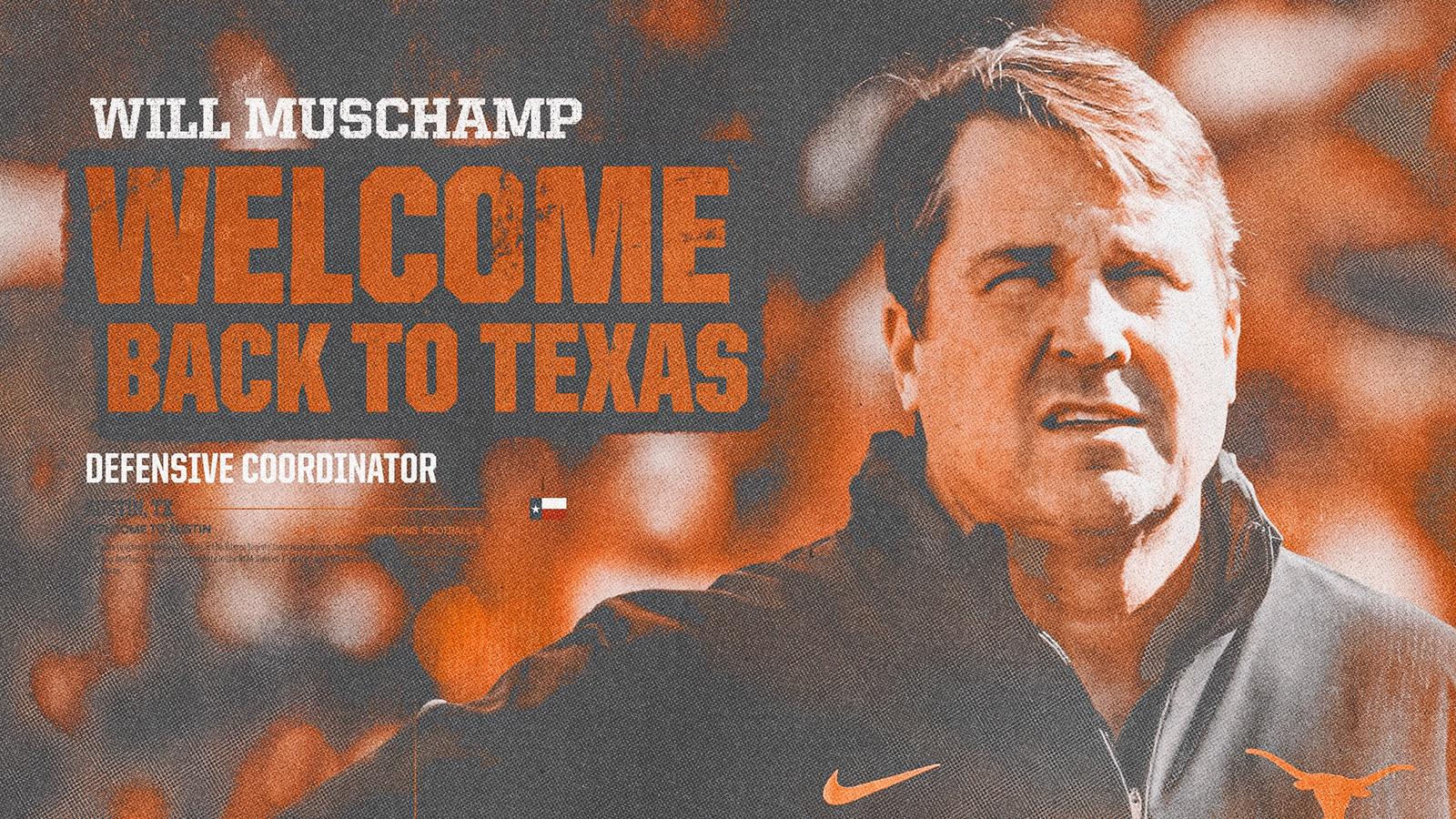 Football announces changes on defensive staff - University of Texas Athletics