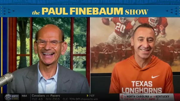 Steve Sarkisian on Paul Finebaum Show