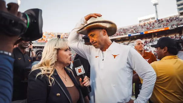Sark postgame interview with Holly Rowe vs. Oklahoma on Oct. 11, 2025