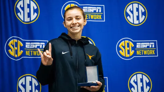 Hailey Hernandez third-place finish in the 1-meter at the 2025 SEC Championships