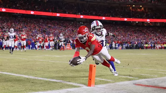 Xavier Worthy vs. Buffalo Bills in AFC Championship