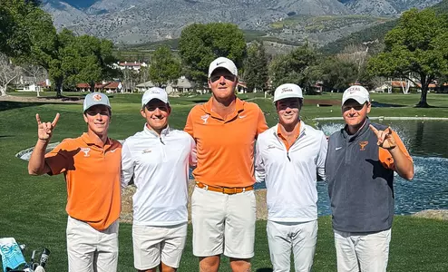 Men's Golf team - runner-up finish at Pauma Valley Invitational
