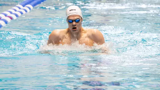 Hubert Kos during the 2025 NCAA Championships