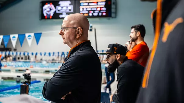 Bob Bowman at the 2025 NCAA Championships