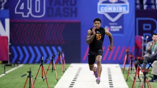 Matthew Golden at 2025 NFL Combine (Getty Images)
